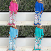 💥50% OFF – Limited Time💥Women's Trousers and Off Shoulder Top 2-Piece