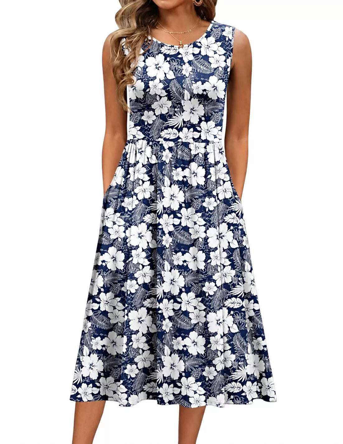 Women's Elegant Sleeveless Maxi Dress