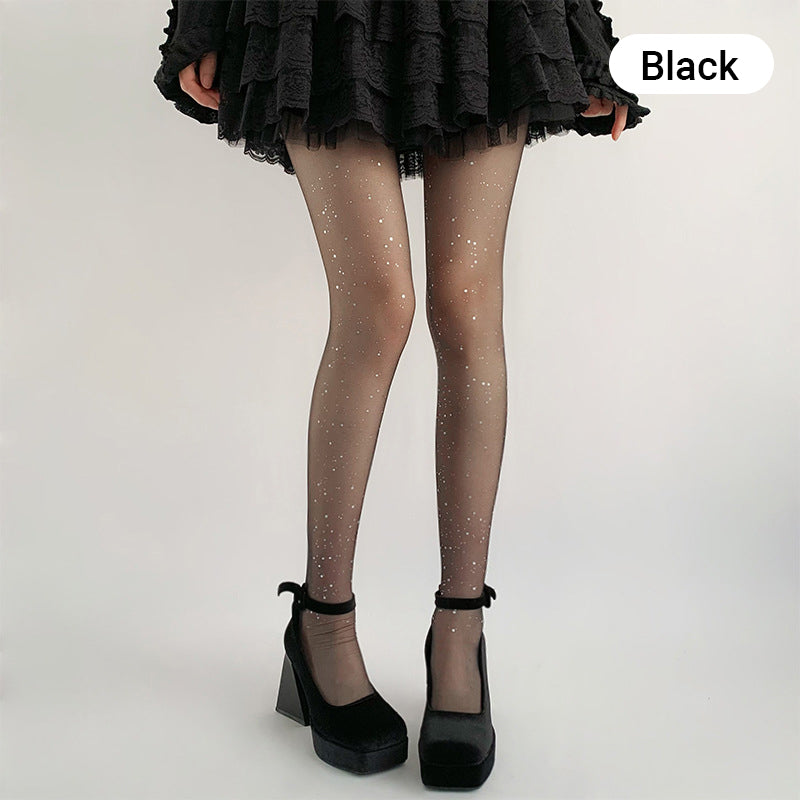 💐 Women's Fashion Sexy Glitter Sequin Stockings