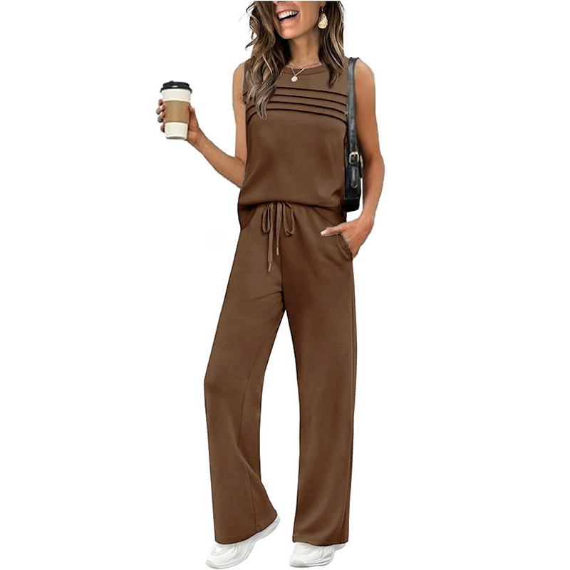 đHOT SALE 55% OFFđ„Women's Sleeveless Top & Drawstring Pants Set