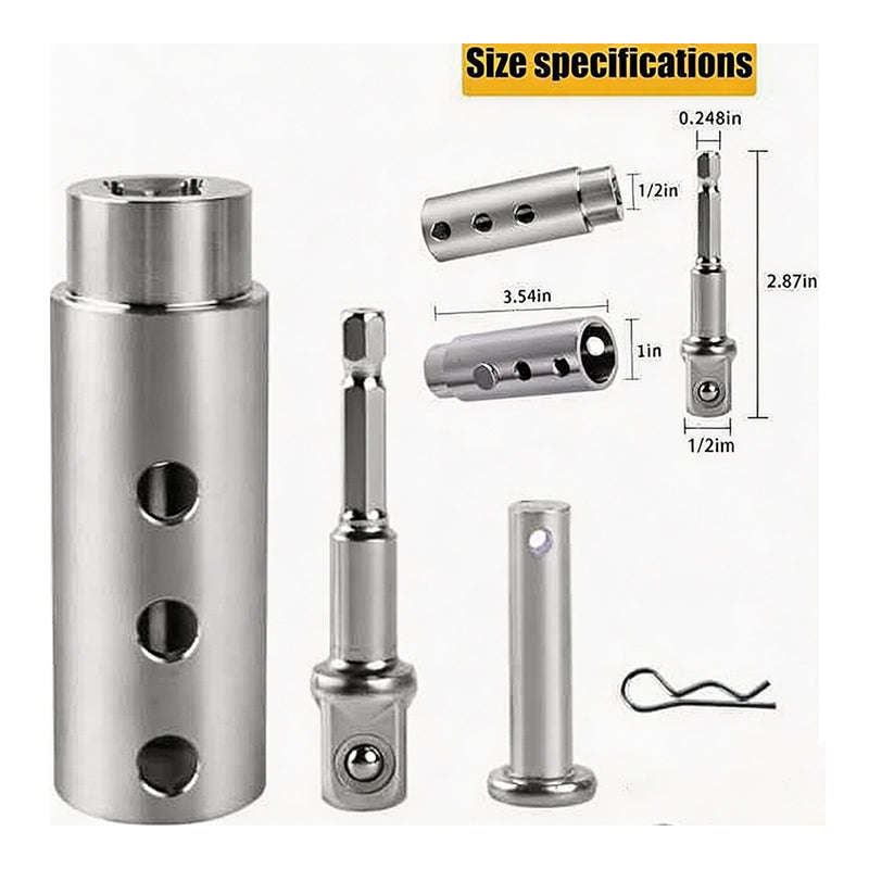Trailer Jack Drill Adapter Set