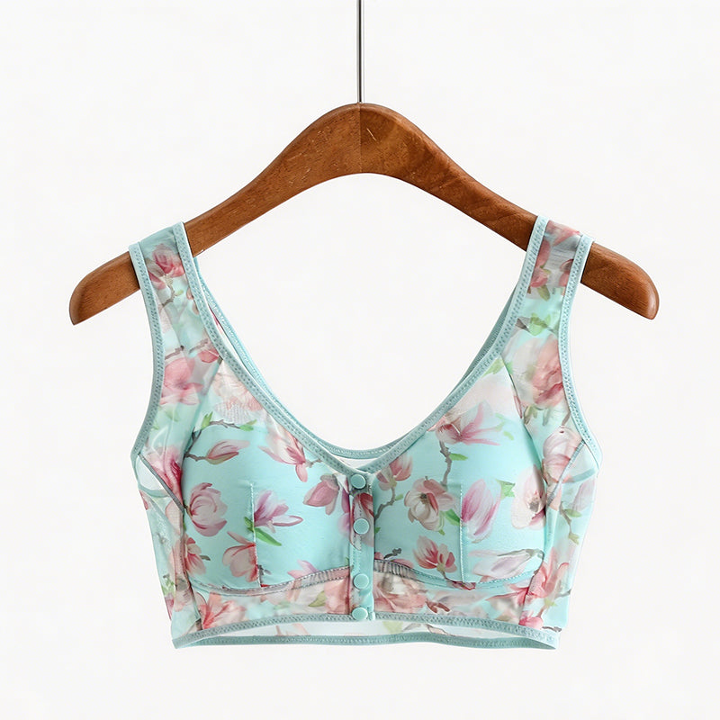 Comfort Push-Up Floral Bra
