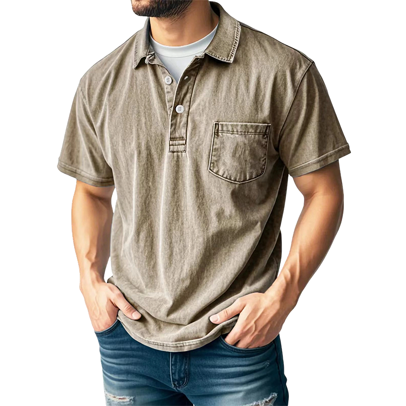 Men's Casual Short Sleeve Shirt