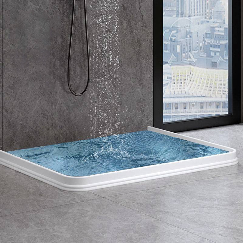 🏆 Last Day Special Price ! 🚿Self‑Adhesive Water Retaining Strip – Flexible Shower Water Barrier Dam, Stop Bathroom Water Splashing & Flooding for Wet‑Dry Separation