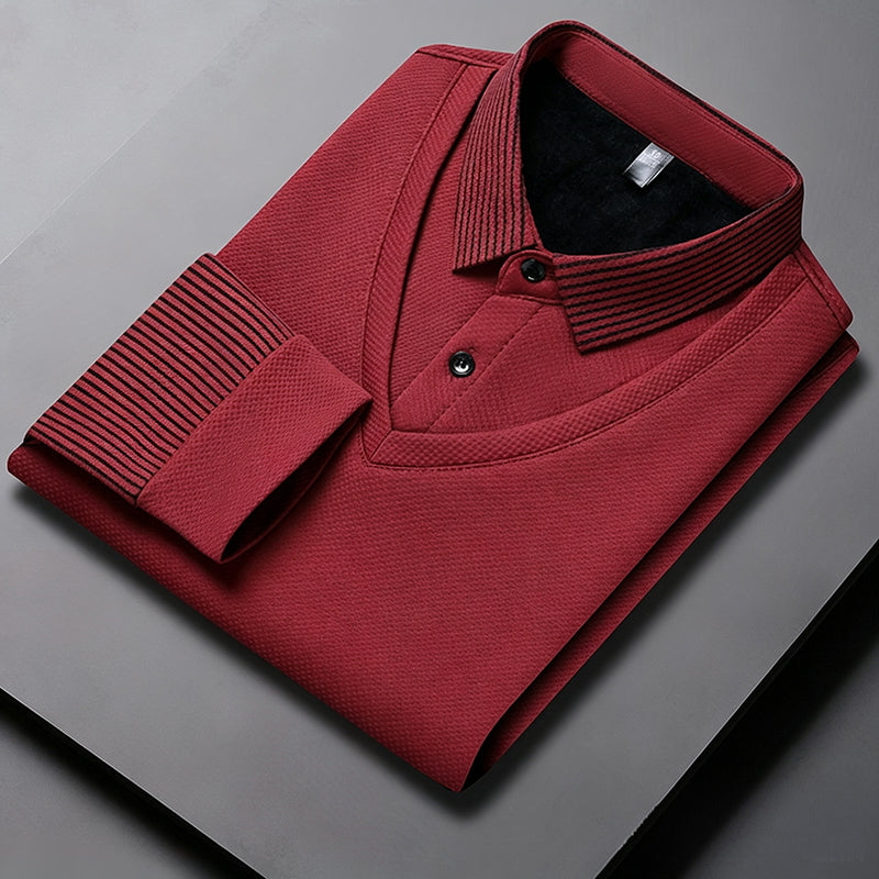 ⌛Limited-Time Offer🛍️Men's False Two-Piece Long Sleeve Top