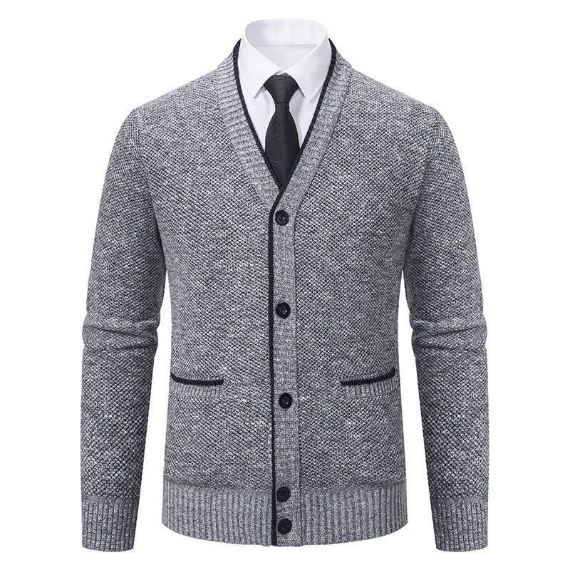 🧶 Men's Knit Cardigan – Classic Buttons & Multiple Colors | Perfect for Layering, Travel & Gatherings, Elevates Any Outfit ✨