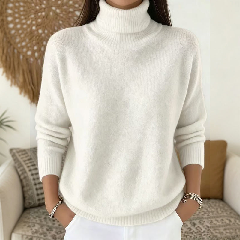 Women's Casual Soft Turtleneck Sweater