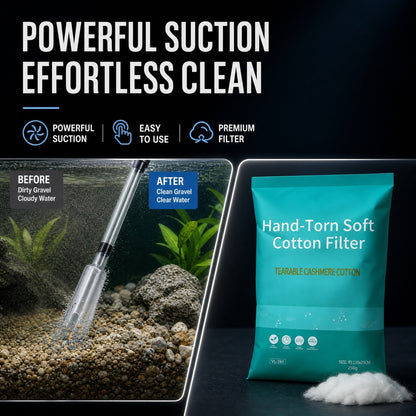 🎉50% off ✈️FREE SHIPPING🔥 Electric Aquarium Gravel Cleaner✨