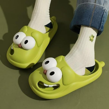 🔥Summer Hot Sale 49% OFF🔥3D Big Eye Dog Fun Cartoon Eva Slippers
