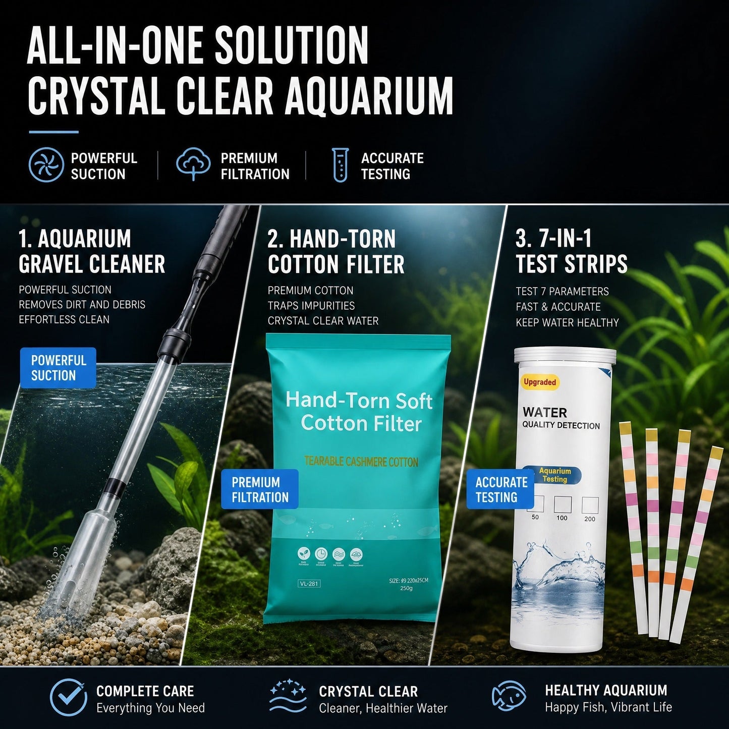 🎉50% off ✈️FREE SHIPPING🔥 Electric Aquarium Gravel Cleaner✨