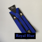 📢📢High elasticity Men's X-Back Suspenders with Hook Clips