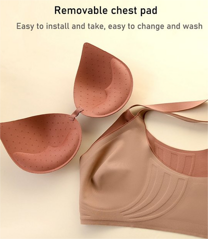 📢📢50% OFF !! ⏰Butterfly Embroidery Wirefree Bra – Wire-Free Lift & All-Day Support ✨