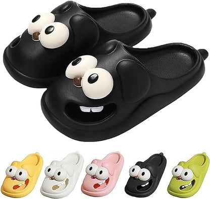 🔥Summer Hot Sale 49% OFF🔥3D Big Eye Dog Fun Cartoon Eva Slippers