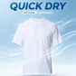 Men's Crew Neck T-Shirt with Raglan Short Sleeves