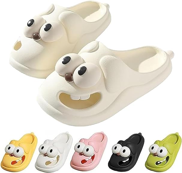 🔥Summer Hot Sale 49% OFF🔥3D Big Eye Dog Fun Cartoon Eva Slippers