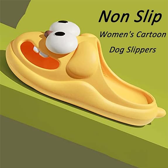 🔥Summer Hot Sale 49% OFF🔥3D Big Eye Dog Fun Cartoon Eva Slippers