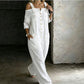 Limited-time offer-Loose Fit Wide-Leg Overall Jumpsuit with Pockets