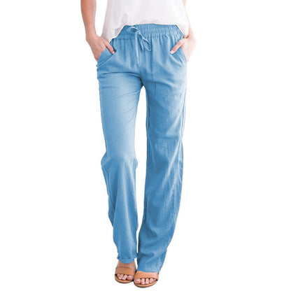 Women's Loose Comfy Linen-cotton Pants🥰