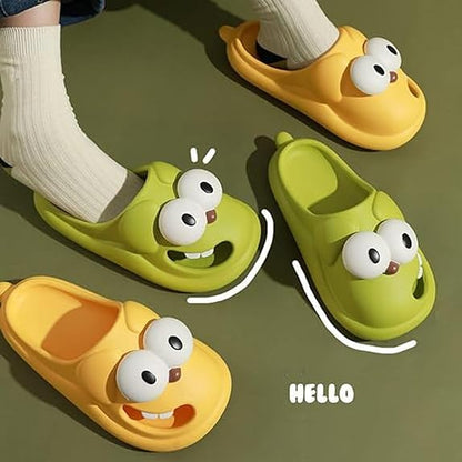 🔥Summer Hot Sale 49% OFF🔥3D Big Eye Dog Fun Cartoon Eva Slippers