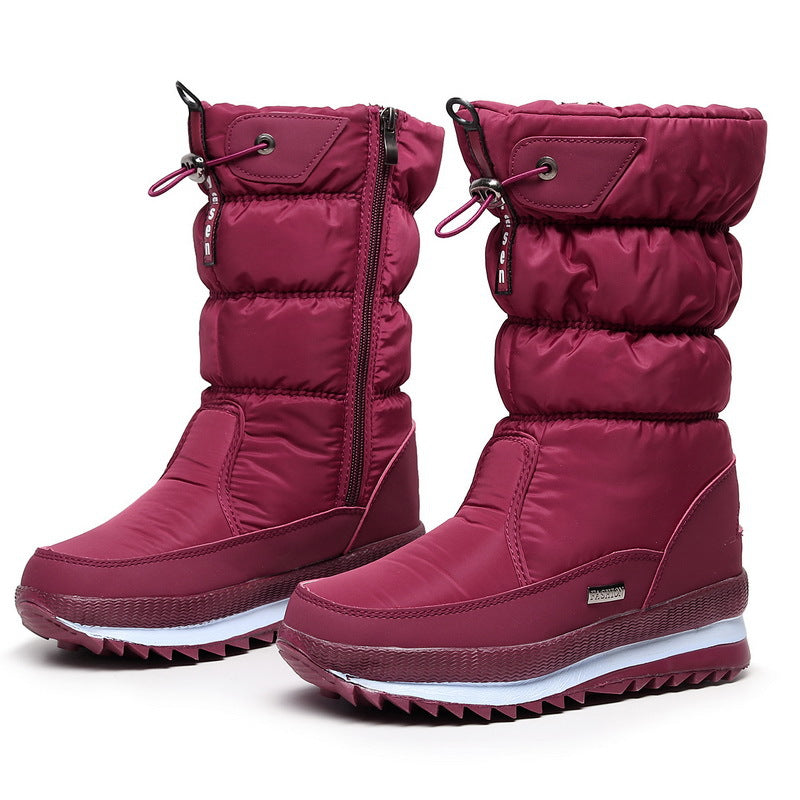 🔥HOT SALE 49% OFF🔥Women's premium waterproof, non-slip faux fur snow boots
