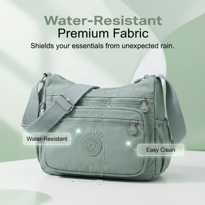 ⌛Limited-Time Offer-Lightweight Multi-Pocket Nylon Crossbody Bag – Lightweight, Water-Resistant & Perfect For Everyday Adventures 👜