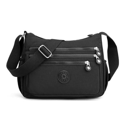 ⌛Limited-Time Offer-Lightweight Multi-Pocket Nylon Crossbody Bag – Lightweight, Water-Resistant & Perfect For Everyday Adventures 👜
