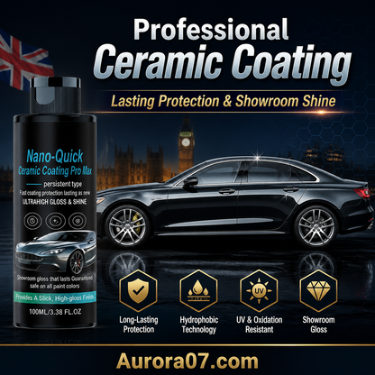 💐50% OFF! High-Gloss Nano Ceramic Spray – Mirror Shine & Long-Lasting Protection ✨🚗【Limited Offer】