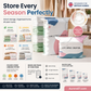 ⏰⌛Buy 5 Get 5 Free🧳No‑Pump Vacuum Storage Bags – Press & Seal, No Pump Needed. Saves 80% Space, Keeps Clothes Dry & Dust‑Free