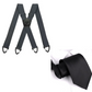 📢📢High elasticity Men's X-Back Suspenders with Hook Clips