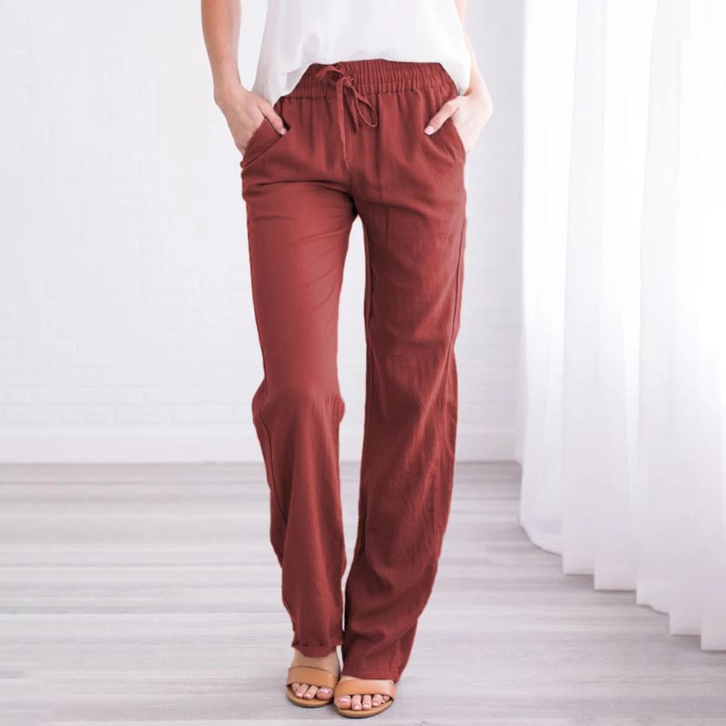 Women's Loose Comfy Linen-cotton Pants🥰