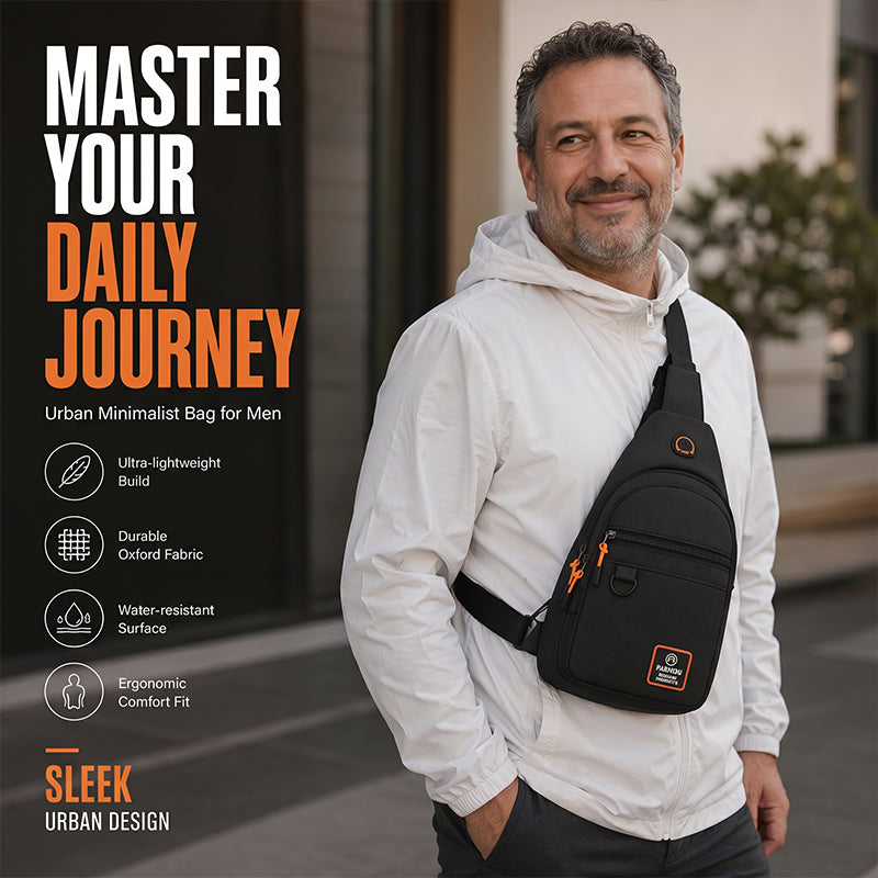 ⌛Limited-Time Offer-Waterproof Multi-pocket Crossbody Sling Bag