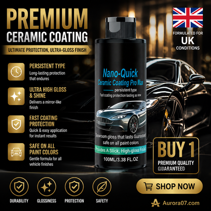 💐50% OFF! High-Gloss Nano Ceramic Spray – Mirror Shine & Long-Lasting Protection ✨🚗【Limited Offer】