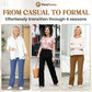 💖LAST DAY SALE 50% OFF💖2026 Women's New Type Casual High Waist Stretch Pants