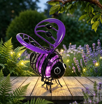🐝Outdoor Hanging Solar Bee Light - Perfect Gift For Plant Lovers Moms Or Literally Anyone Who Smiles❤️