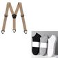 📢📢High elasticity Men's X-Back Suspenders with Hook Clips
