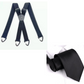 📢📢High elasticity Men's X-Back Suspenders with Hook Clips
