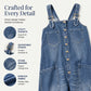 Limited-time offer-Loose Fit Wide-Leg Overall Jumpsuit with Pockets