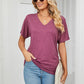 ⏳ Limited time 50% off! 💥V-Neck Solid Color Loose Ladies Tops（The more you buy, the higher the discount）