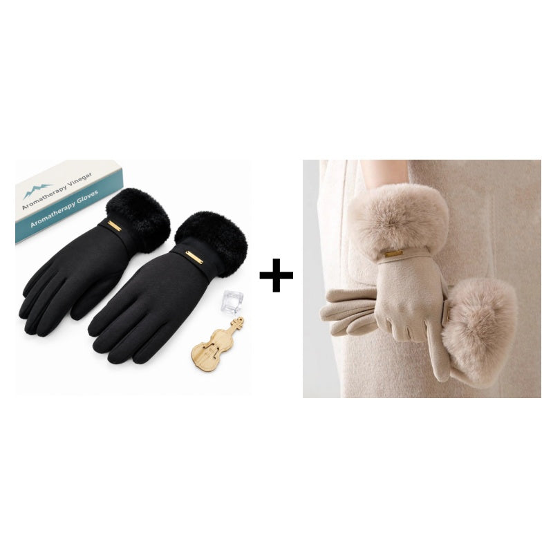 🌸Hot Sale 50% OFF💖Women's Winter Thermal Touchscreen Gloves Windproof Warm Gloves for Outdoor Cycling and Driving