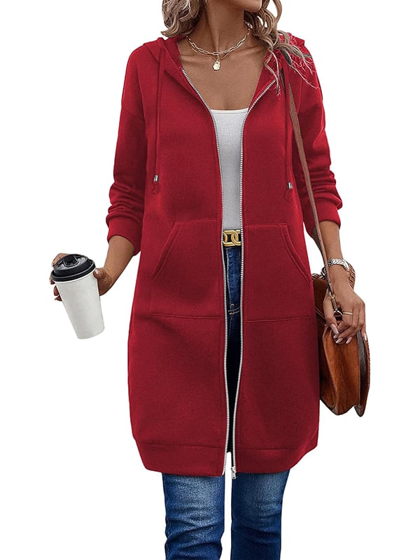 🥳Last Day Sale 49% Off🔥Women Casual Zip up Hoodies