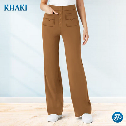 💖LAST DAY SALE 50% OFF💖2026 Women's New Type Casual High Waist Stretch Pants