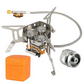 📢📢Camping Gas Burner – 5800W, Piezo Ignition, Windproof 🔥