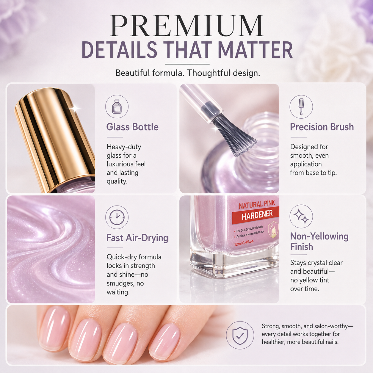 Professional Milk Protein Nail Strengthener