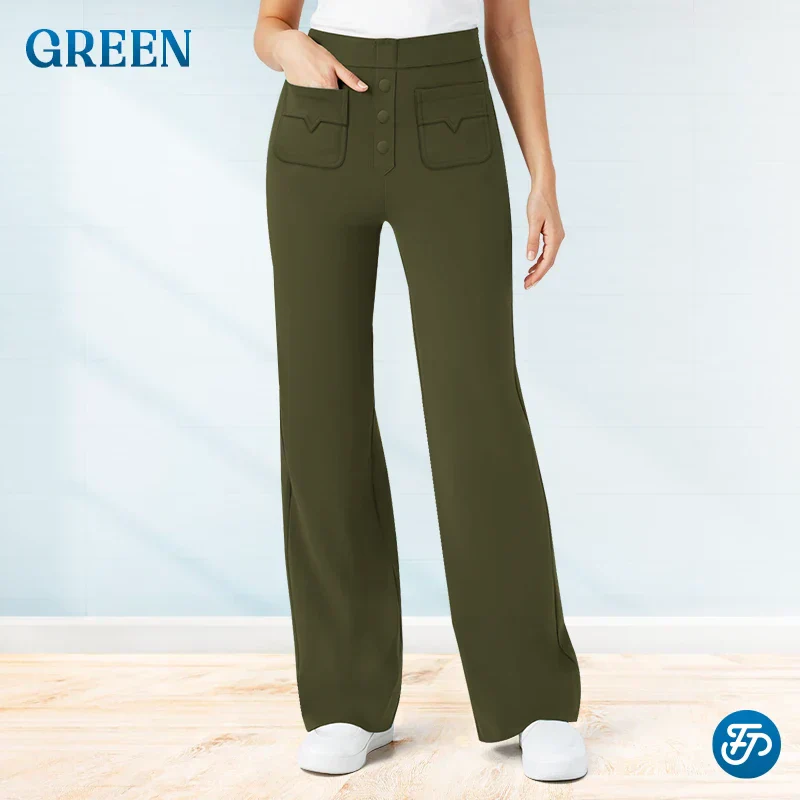 💖LAST DAY SALE 50% OFF💖2026 Women's New Type Casual High Waist Stretch Pants