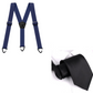 📢📢High elasticity Men's X-Back Suspenders with Hook Clips