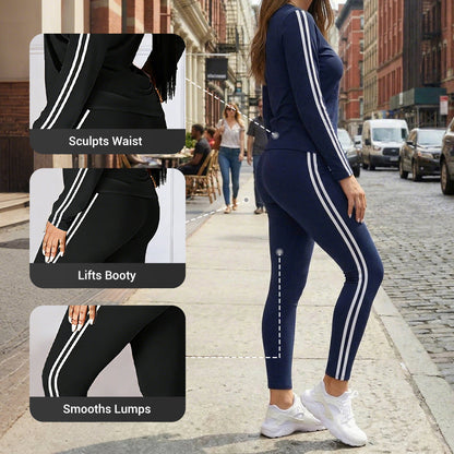 🏃‍♀️Women's 2-Piece Long Sleeve Tracksuit Set