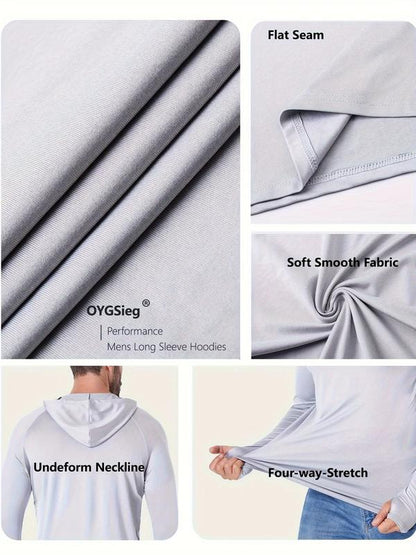 🔥 Hot sale 50% OFF🔥Men’s Lightweight Quick-Dry UV Protection Hoodie