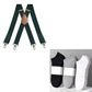 📢📢High elasticity Men's X-Back Suspenders with Hook Clips