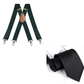 📢📢High elasticity Men's X-Back Suspenders with Hook Clips