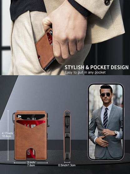 🔥🎁New Arrival: 50% OFF – Slim Men's Wallet with RFID